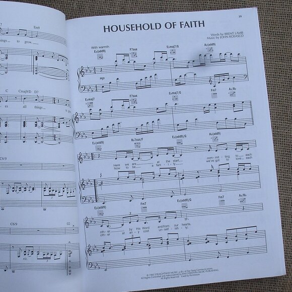 Contemporary Christian Wedding Songbook piano vocal guitar - Picture 12 of 13